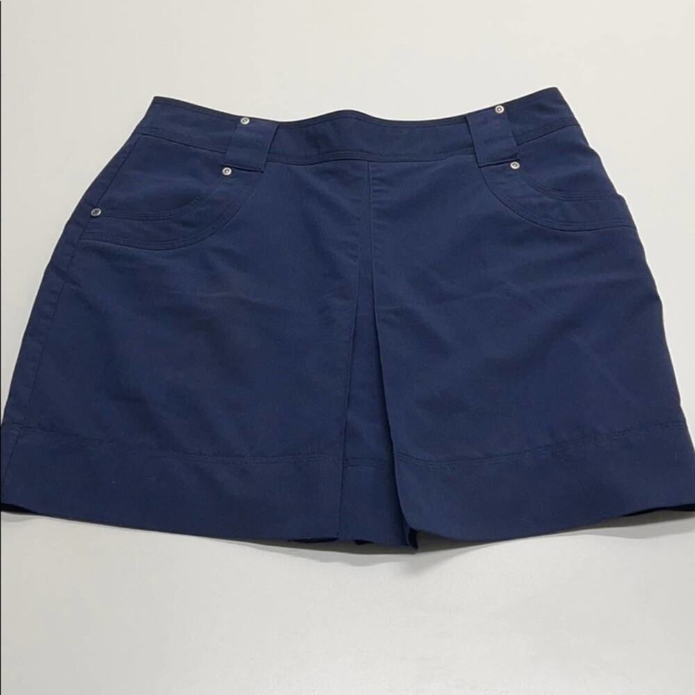 SWING Womens 12 Navy Blue Tennis Skort
